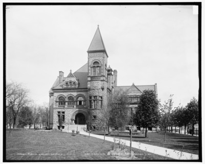 Public library, Dayton, Ohio, c1904. Creator: Unknown.