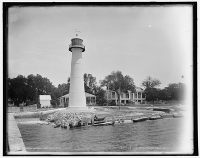 The Biloxi light, Biloxi, Miss., c1901. Creator: Unknown.