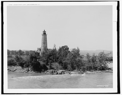 Crown Point Light, Lake Champlain, N.Y., c1907. Creator: Unknown.