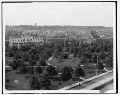 The Locks, Sault St. Marie, Mich., c1905. Creator: Unknown.