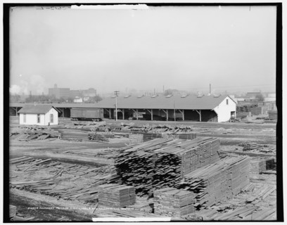 Mahogany mills of C.C. Mengel & Bro. Co., Louisville, Kentucky, c1906. Creator: Unknown.