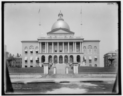 State House, Boston, c1899. Creator: Unknown.