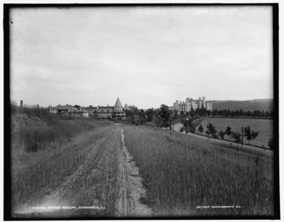 Insane asylum, Binghamton, N.Y., between 1890 and 1901. Creator: Unknown.