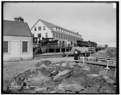 Summit House, Mt. Washington, White Mountains, between 1900 and 1906. Creator: Unknown.