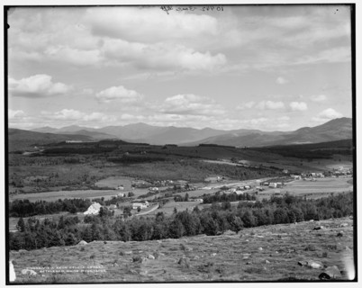 View from Crufts Ledge, Bethlehem, White Mountains, between 1890 and 1901. Creator: Unknown.