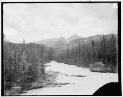 Van Horn Range from natural bridge, British Columbia, (1902?). Creator: Unknown.