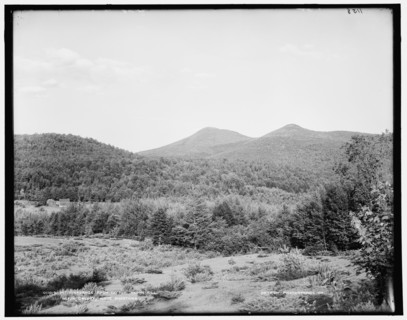 Mt. Kiarsarge i.e. Mount Kearsarge from Little Thorn Hill, North Conway, White Mountains, c1890-1901 Creator: Unknown.