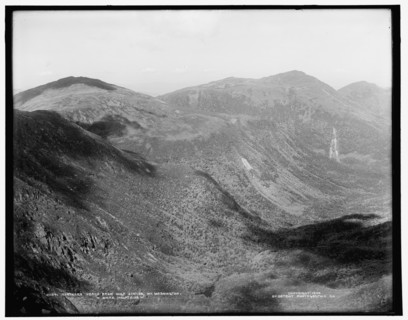 Northern peaks from gulf station, Mt. Washington, White Mountains, c1900. Creator: Unknown.