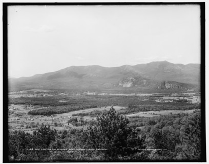 Moat Mountain and Intervale from prospect ledge, Kiarsarge, White Mountains, c1890-1901. Creator: Unknown.