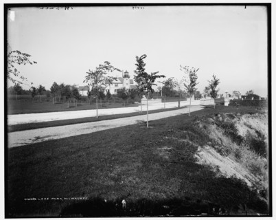 Lake Park, Milwaukee, between 1890 and 1901. Creator: Unknown.