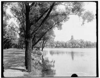 Eldridge Park, Elmira, N.Y., between 1890 and 1901. Creator: Unknown.
