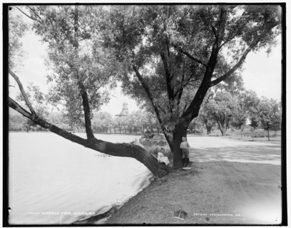 Eldridge Park, Elmira, N.Y., between 1890 and 1901. Creator: Unknown.