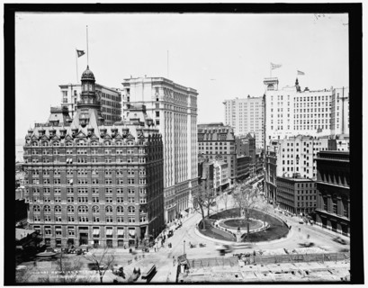 Bowling Green, New York, c1900. Creator: Unknown.