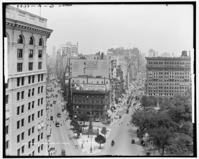 Panorama of Madison Square, New York, N.Y., between 1910 and 1915. Creator: Unknown.