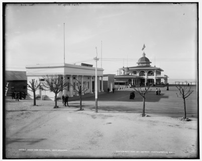 West End pavilions, New Orleans, c1900. Creator: Unknown.