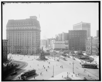 Campus Martius, Detroit, Mich., between 1910 and 1915. Creator: Unknown.