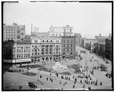 The Campus, Detroit, Mich., between Oct 1907 and Dec 1908. Creator: Unknown.