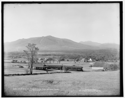 Cherry Mtn. and Franconia Range from Waumbek House, White Mountains, c1900. Creator: Unknown.