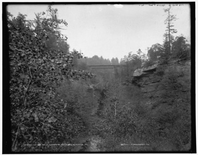 Nay Aug Tunnel, Scranton, Pa., c1900. Creator: Unknown.