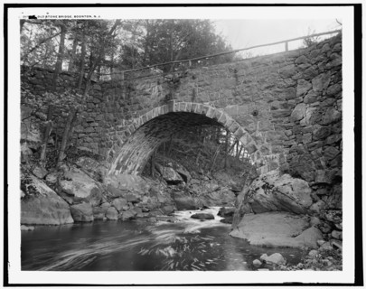 Old Stone Bridge, Boonton, N.J., between 1890 and 1901. Creator: Unknown.