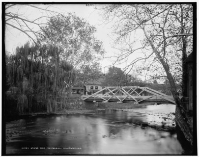 Bridge over the Passaic, Millington, N.J., between 1890 and 1901. Creator: Unknown.
