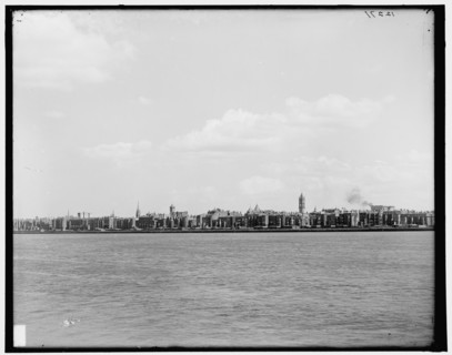 Charles River and Back Bay, Boston, Mass., between 1890 and 1901. Creator: Unknown.