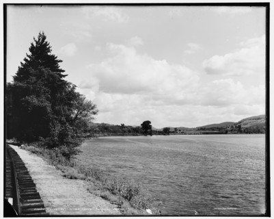 Conneticut [sic] River above Bellows Falls, Vt., between 1900 and 1906. Creator: Unknown.