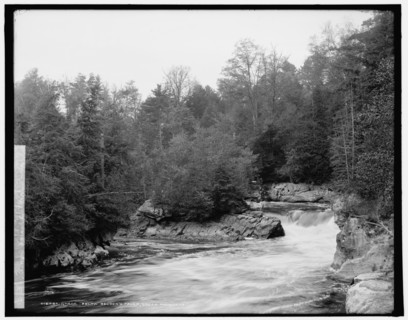 Gorge below Belden's Falls, Green Mountains, between 1900 and 1906. Creator: Unknown.