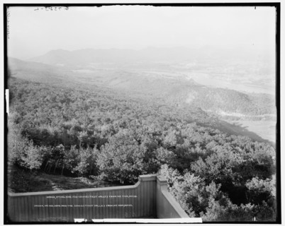 Mt. Holyoke and Connecticut Valley from Mt. Tom, Mass., between 1900 and 1915. Creator: Unknown.