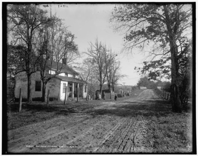 Old country road, Far Hills, N.J., c1900. Creator: Unknown.