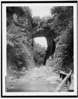 Natural Bridge, Va., between 1890 and 1901. Creator: Unknown.