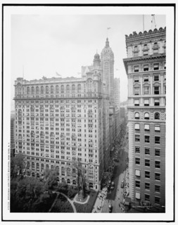 Broadway and Trinity Building, New York, N.Y., c1908. Creator: Unknown.