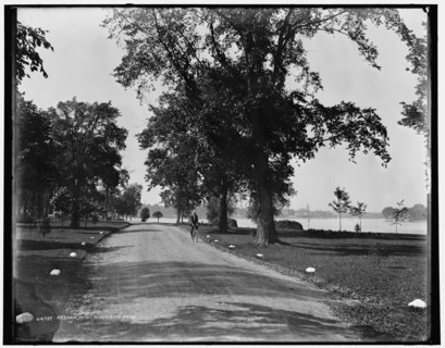 Neenah, Wis., Riverside Park, c.between 1880 and 1899. Creator: Unknown.
