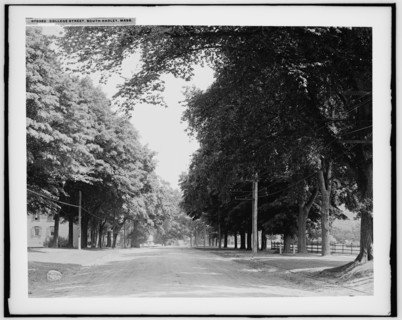 College Street, South Hadley, Mass., c1908. Creator: Unknown.