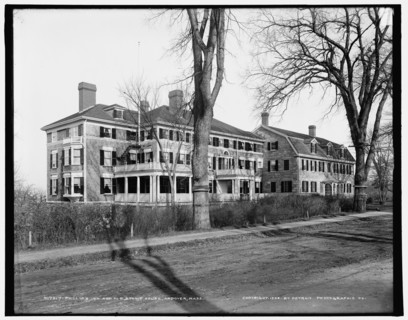 Phillip's Inn and old Harriet Beecher Stowe house, Andover, Mass., c1904. Creator: Unknown.