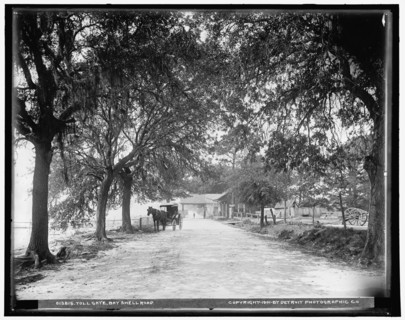 Toll gate, Bay Shell Road, Mobile, Ala., c1901. Creator: Unknown.