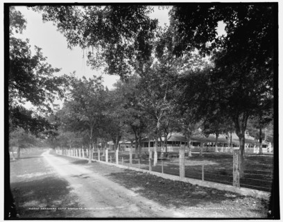 Seashore Camp Grounds, Biloxi, Miss., c1900. Creator: Unknown.