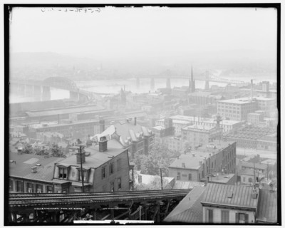 Cincinnati from Mt. Adams, Ohio, c1909. Creator: Unknown.