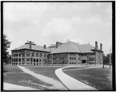 Waterman Gymnasium, U. of M., Ann Arbor, Michigan, between 1890 and 1901. Creator: Unknown.