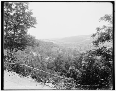 Moshier Knob, Marshall Creek, Pa., between 1890 and 1901. Creator: Unknown.