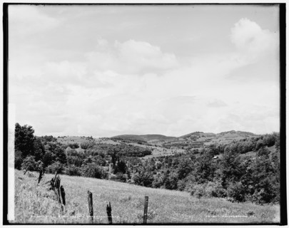 Mill River Valley, Green Mountains, between 1900 and 1906. Creator: Unknown.