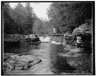 Red Rock Falls, Henryville, Pa., c1900. Creator: Unknown.
