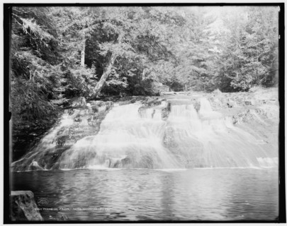 Paradise Falls, near Henryville, Pa., c1900. Creator: Unknown.
