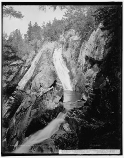 Cascade near Lake Dunmore, Green Mountains, between 1900 and 1906. Creator: Unknown.