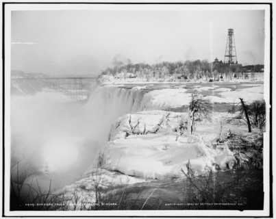 American Falls from Goat Island, Niagara, c1900. Creator: Unknown.