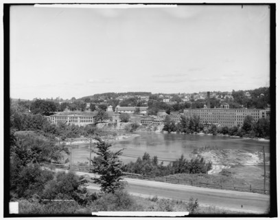 Winooski, Vermont, showing American Woolen Mills, c1907. Creator: Unknown.
