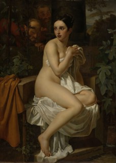 Susanna and the Elders, 1820. Creator: Pieter Van Hanselaere.