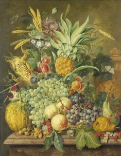 Still Life with Fruit, 1808. Creator: Jacobus Linthorst.