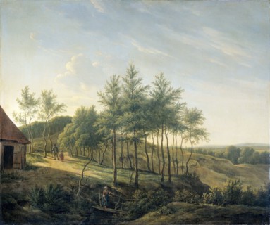 Hilly Landscape, 1814. Creator: Gerrit Jan Michaelis.