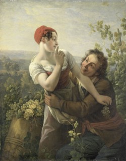 The Impassioned Grape Picker, 1817-1819. Creator: Peter Paul Joseph Noël.